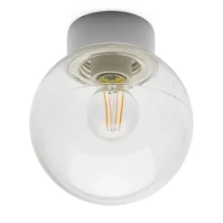 Deckenleuchten * Ifö Electric Deckenleuchte Porzellan und Klarglas