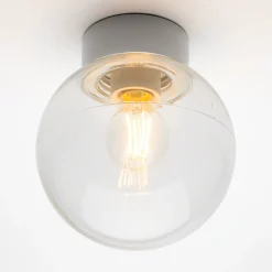 Deckenleuchten * Ifö Electric Deckenleuchte Porzellan und Klarglas