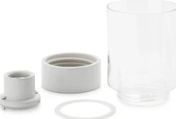 Deckenleuchten * Ifö Electric Deckenleuchte Porzellan Zylinder Weiß