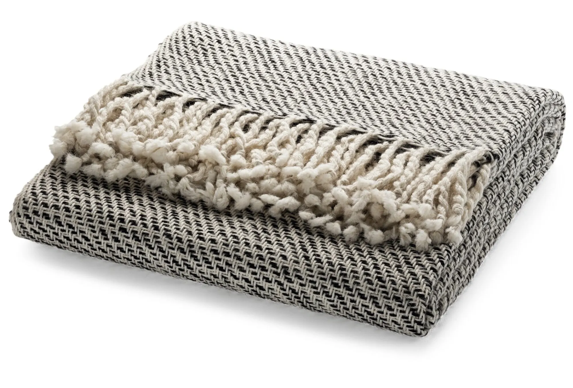 Decken * Royal Knit Decke Salz und Pfeffer