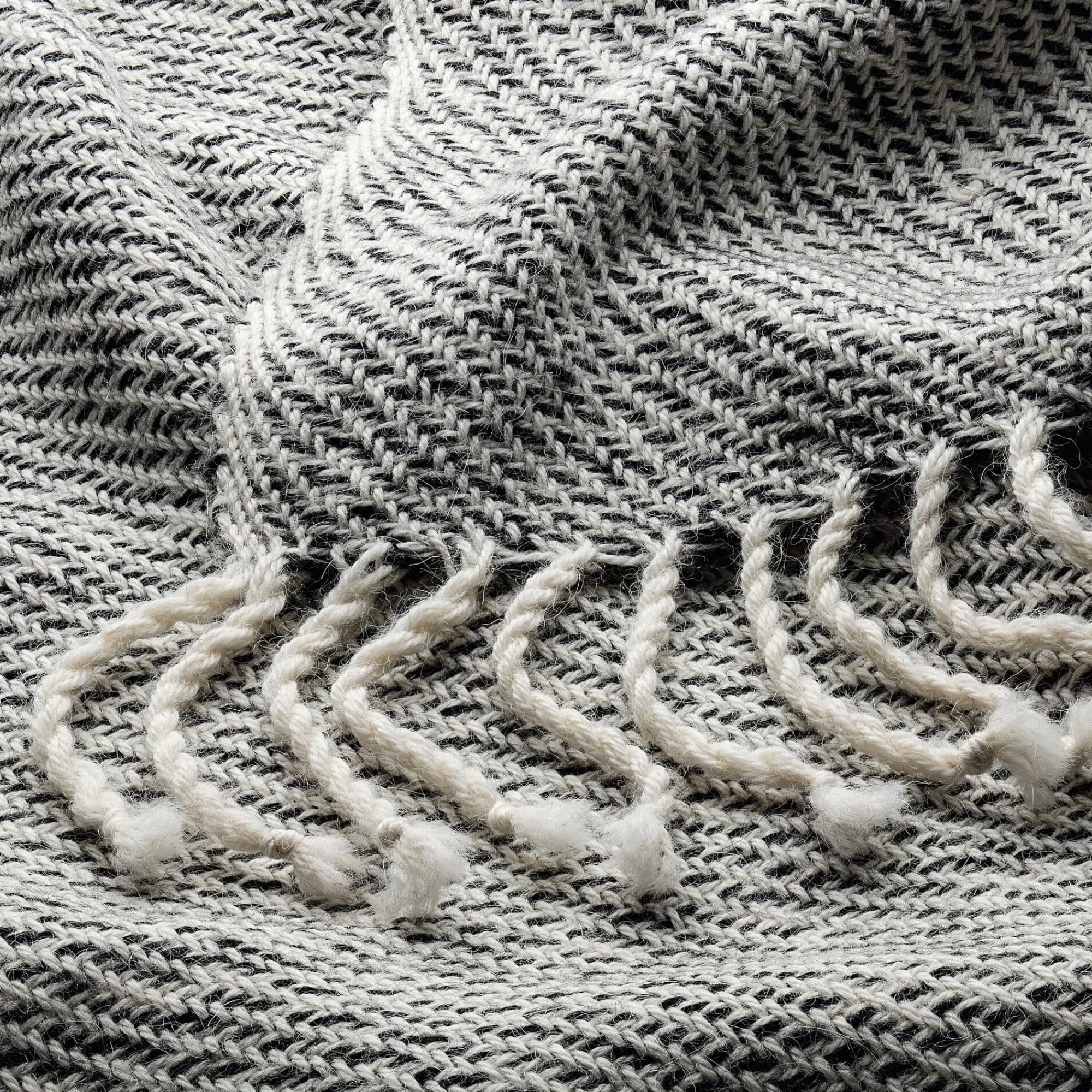 Decken * Royal Knit Decke Salz und Pfeffer