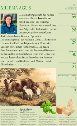 Wandkalender|Zeitplaner & Kalender * Athesia Kalenderverlag Der literarische Küchenkalender 2026