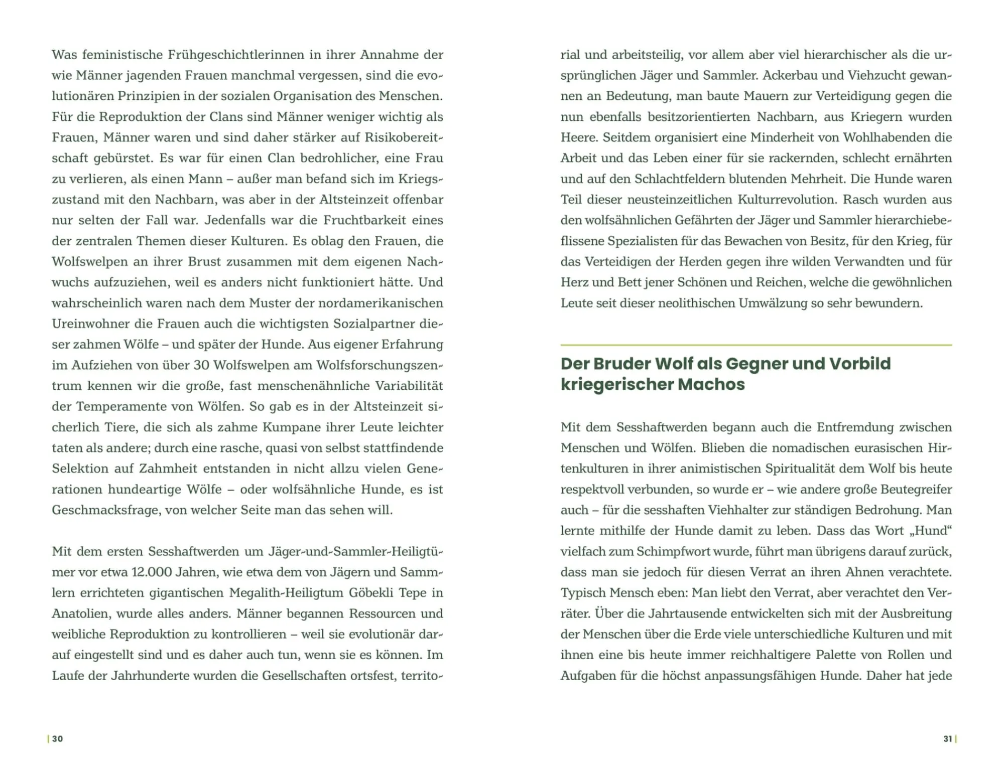 Sachbücher * Christian Brandstätter Verlag Der Wolf und wir