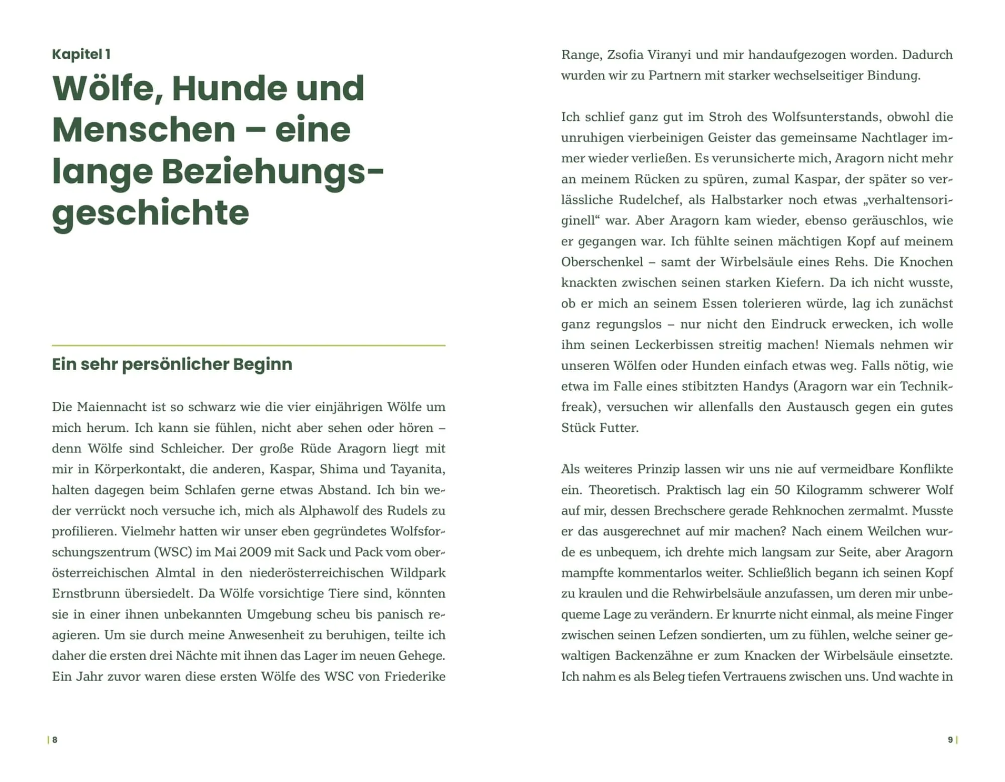 Sachbücher * Christian Brandstätter Verlag Der Wolf und wir