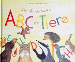 Kinderbücher|Kinderbücher * Atelier Brigitte Baldrian Die kunterbunten ABC-Tiere