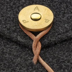Etuis & Federtaschen|Notebook- & Aktentaschen * P.A.P. Sweden Dokumenten- und Tablethülle Wollfilz Anthrazit