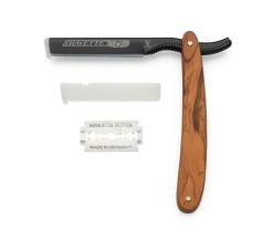 Rasierhobel & -Messer * Dovo Shavette® Olivenholzgriff