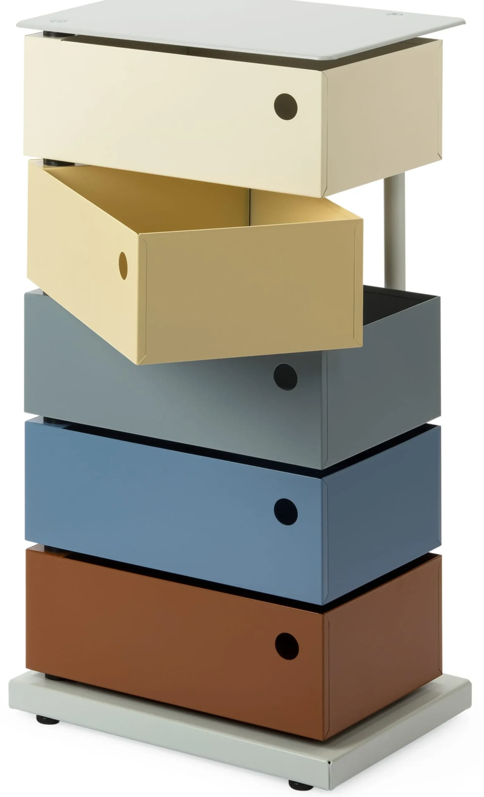 Büroschränke|Schränke & Regale * Dottus Trade Drehladen-Container Stahlblech 5-fach Polychrom Alessandro