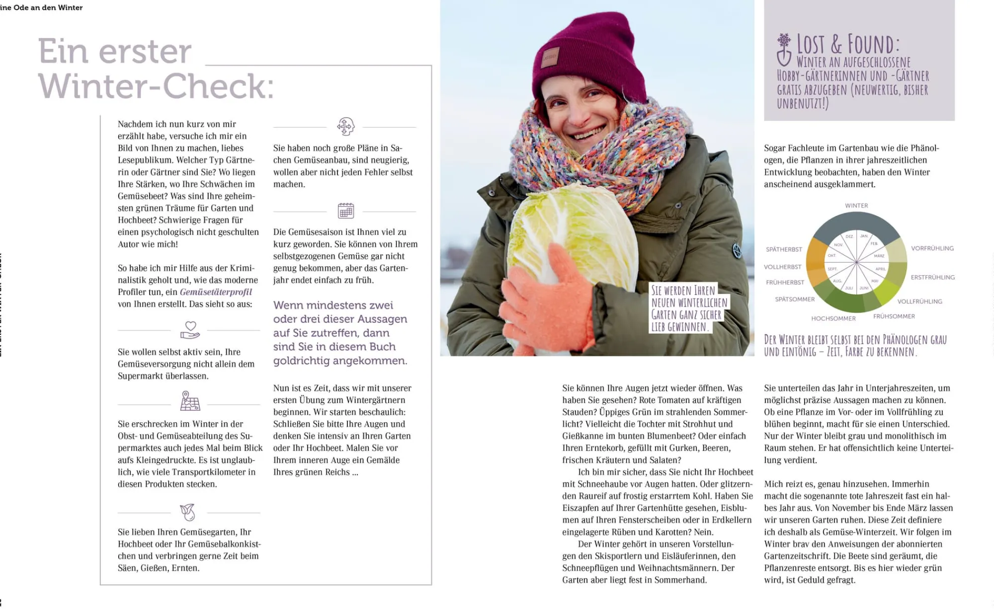 Kochen & Backen * Löwenzahn Verlag Ernte mich im Winter