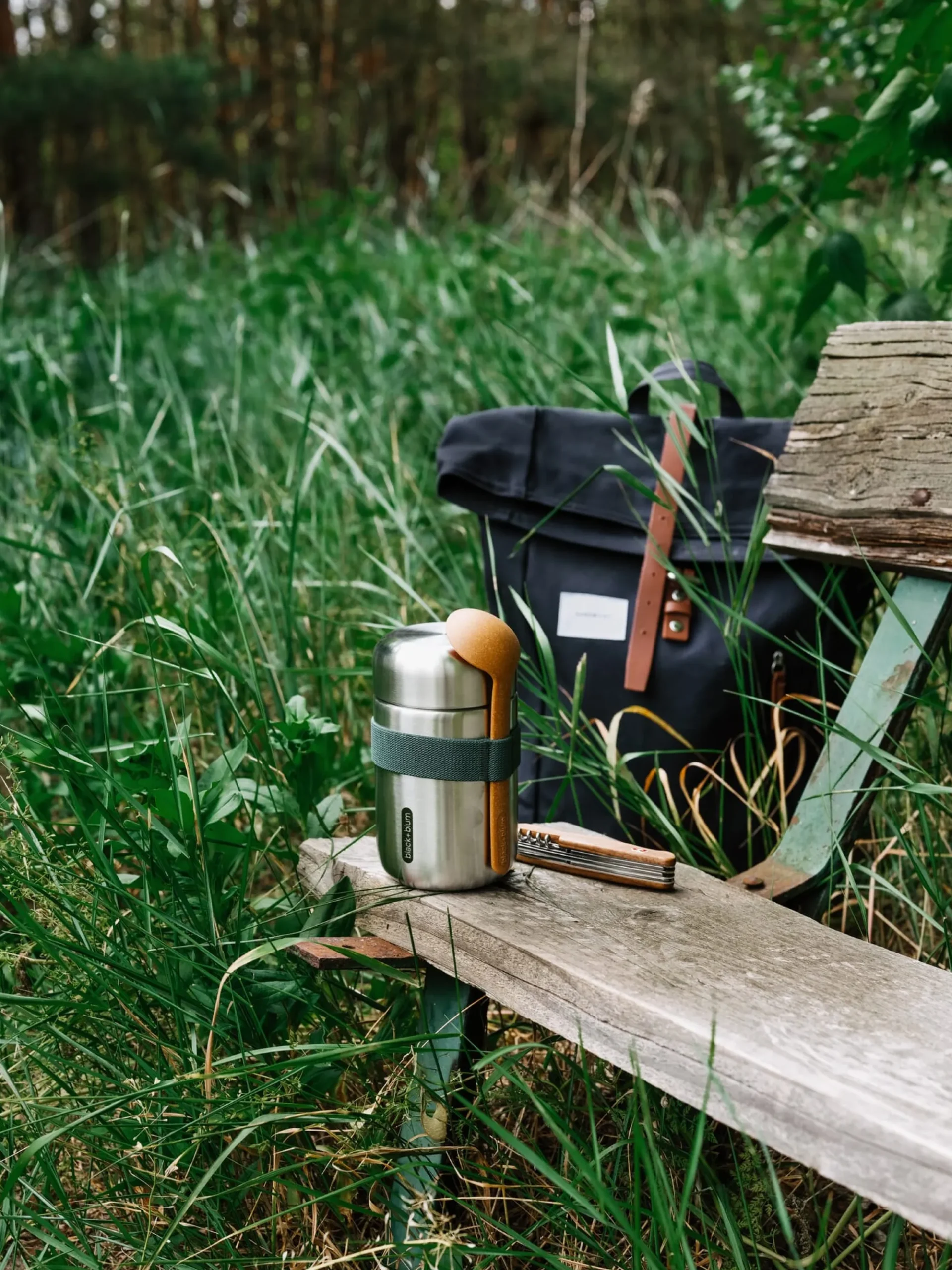 Aufbewahrungsdosen * Essensbehälter Food Flask Grün