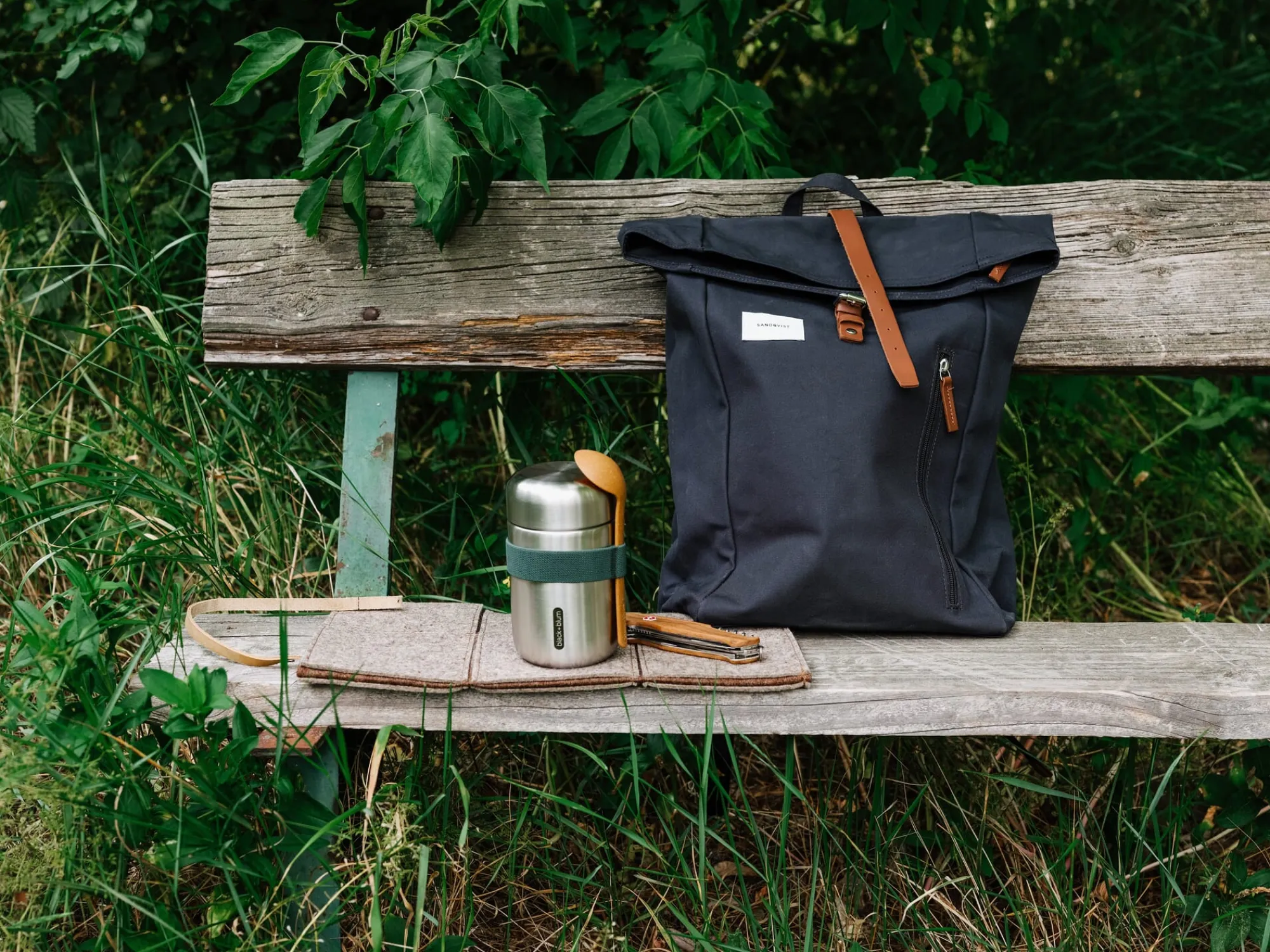 Aufbewahrungsdosen * Essensbehälter Food Flask Grün