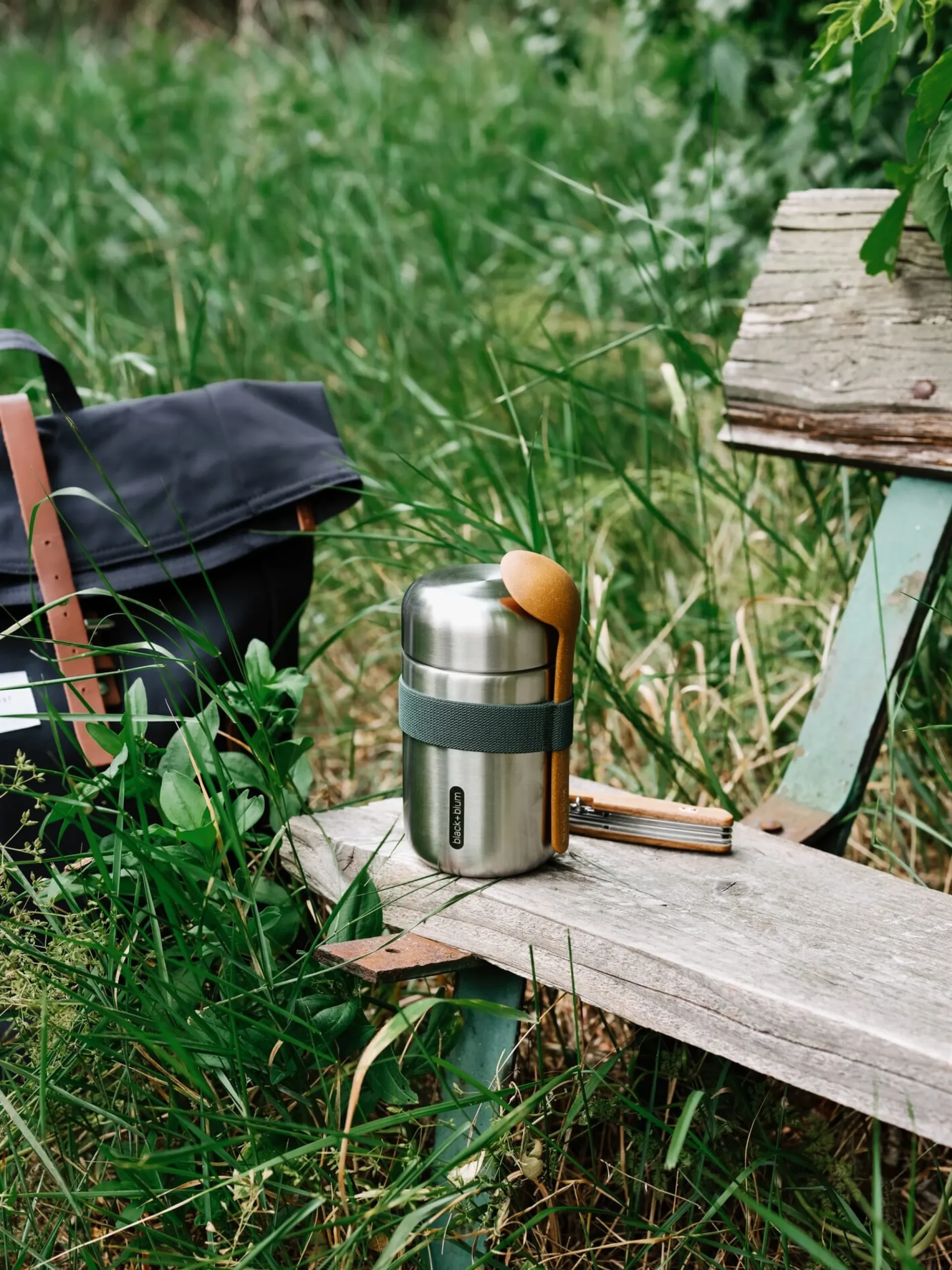 Aufbewahrungsdosen * Essensbehälter Food Flask Grün