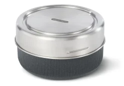 Outdoorausrüstung|Aufbewahrungsdosen * Essensbehälter Lunch Pot 750 ml Grau