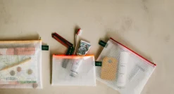 Kulturbeutel|Stiftetuis * Etui Mesh Bag