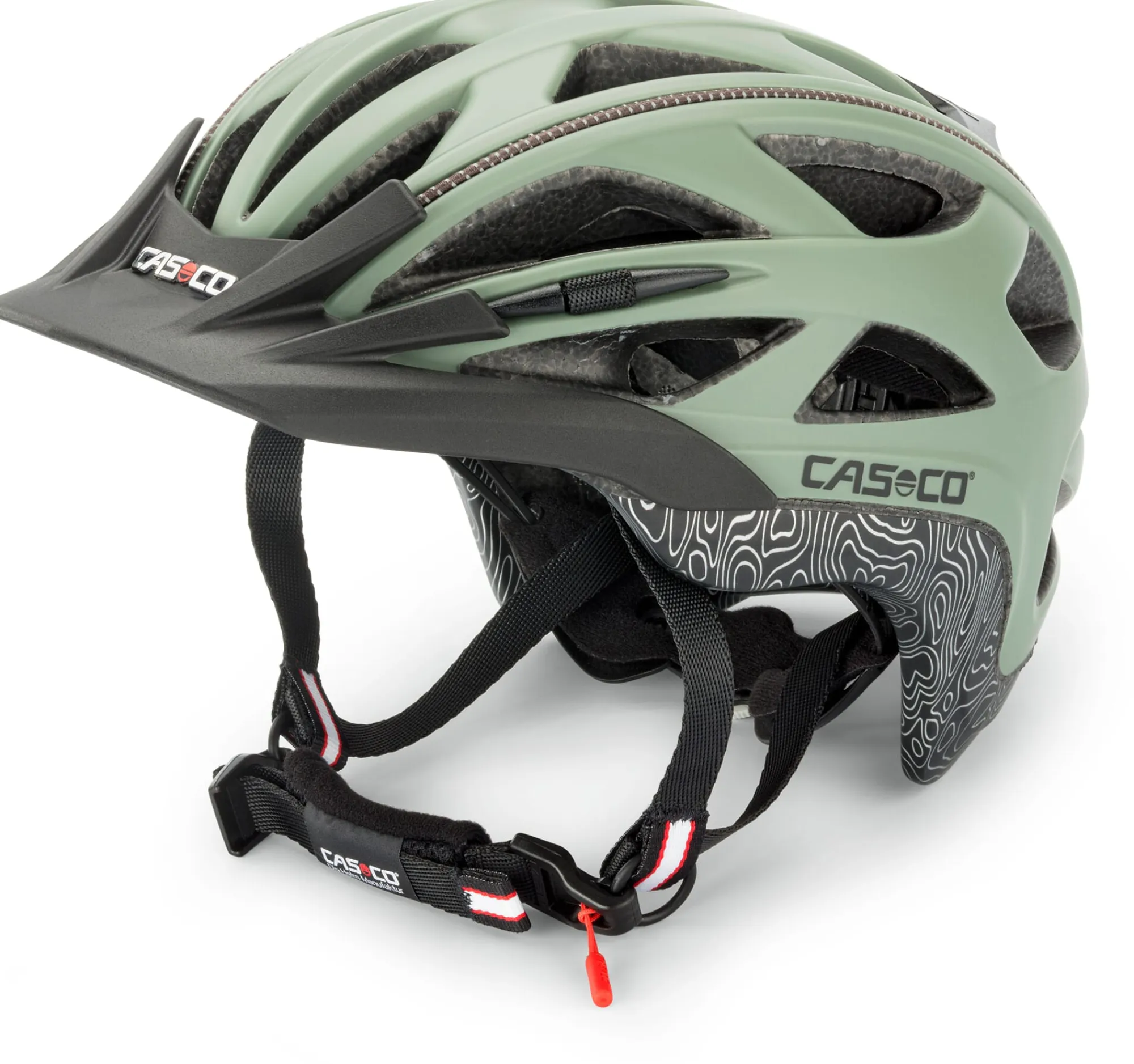 Fahrradzubehör * Casco Fahrradhe Activ2 Oliv