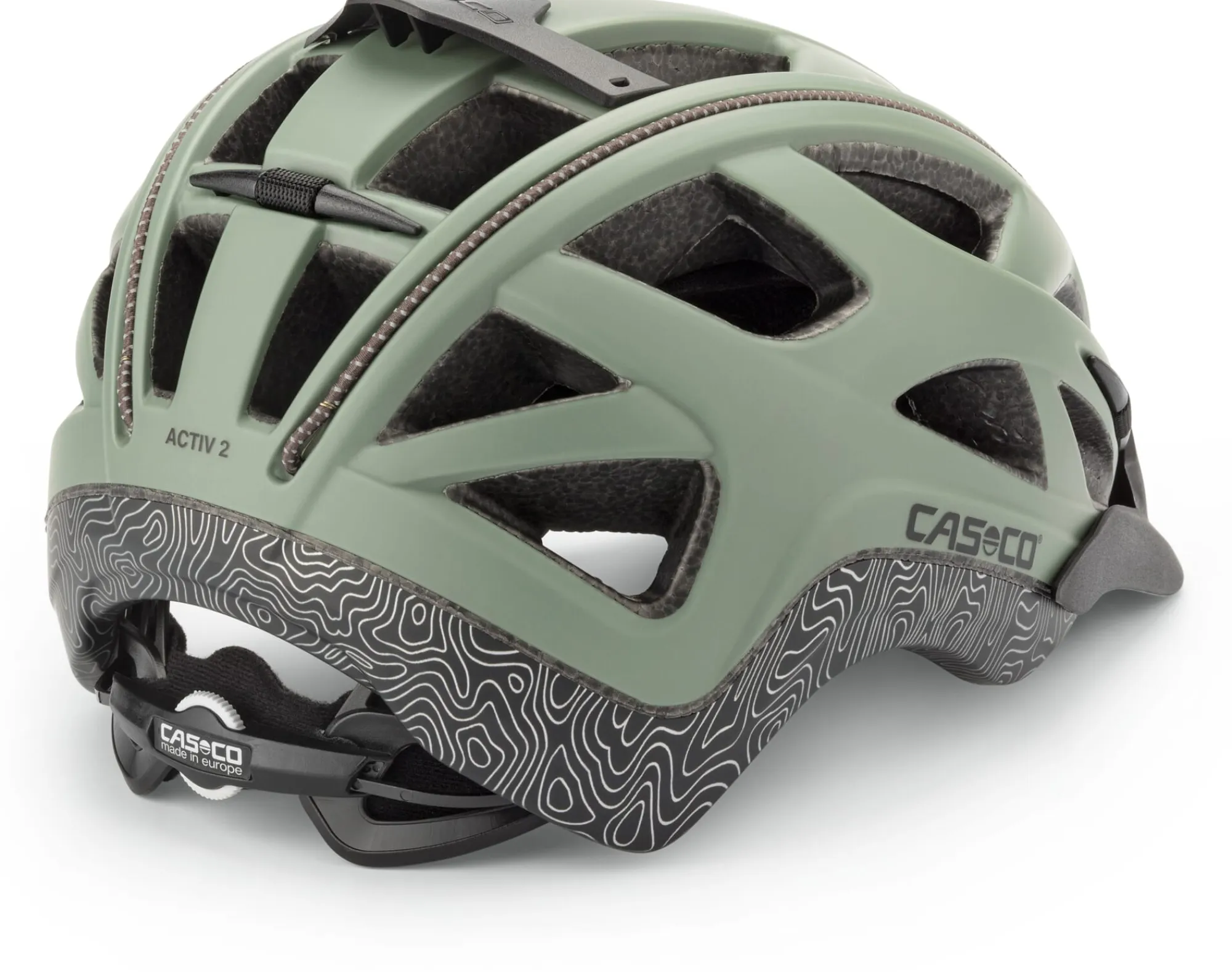 Fahrradzubehör * Casco Fahrradhe Activ2 Oliv