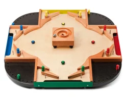 Holzspielzeug|Gesellschaftsspiele * Alfaset Familienflipper Spirobille