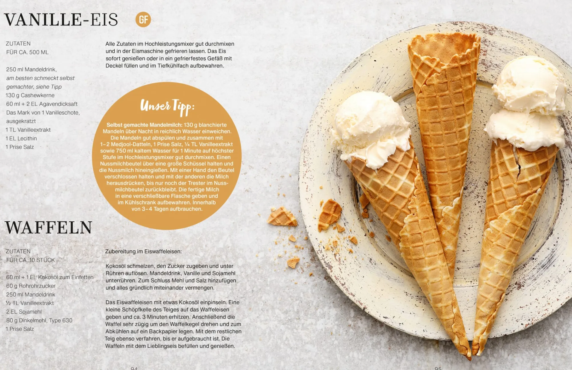Kochen & Backen * ZS - ein Verlag der Edel Verlagsgruppe Feel Good Ice Cream & Sweets