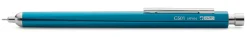 Tintenroller|Kugelschreiber * Ohto Feinminen-Gelroller Aluminium Blau