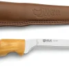 Rostfreie Messer * Helle Knives Filetiermesser Maserbirke