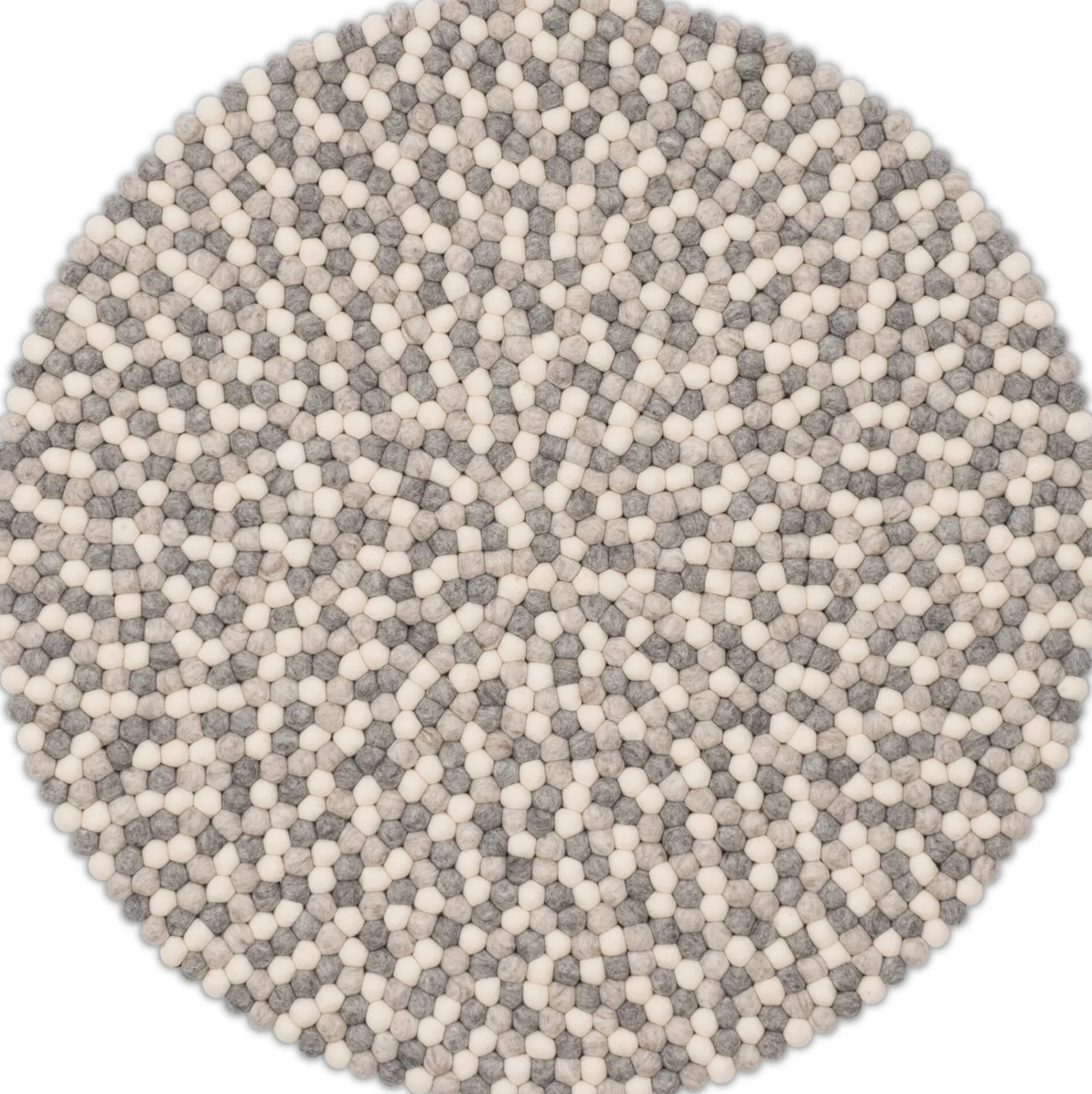 Teppiche * myfelt Filzkugelteppich