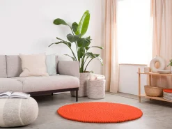 Teppiche * myfelt Filzkugelteppich