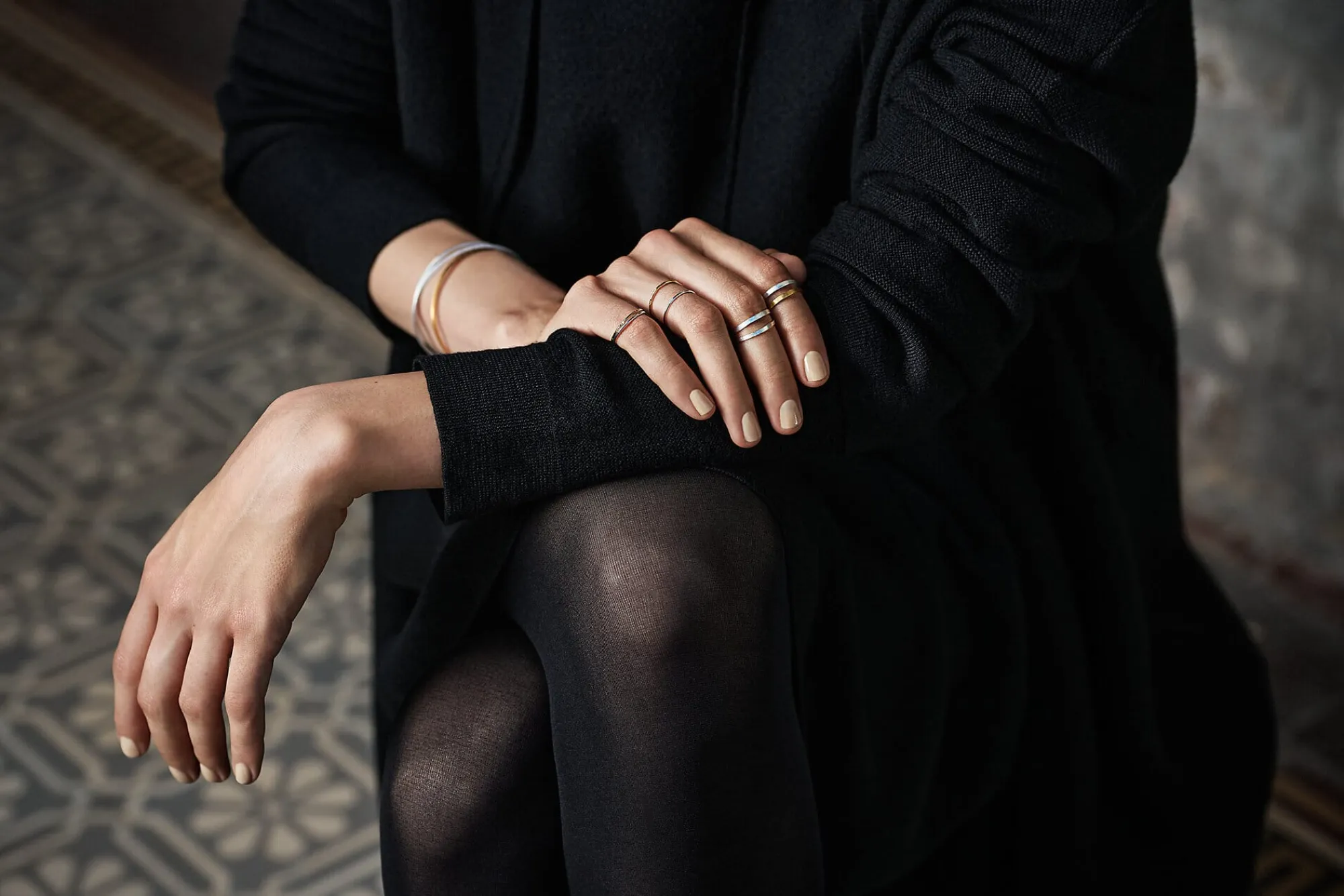 Schmuck * fejn jewelry Fingerring Satin-Band