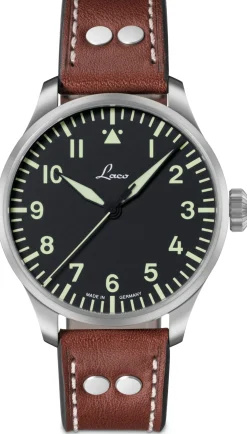 Armbanduhren * Laco Uhrenmanufaktur Fliegeruhr Basis Augsburg Ø 42 mm Automatik