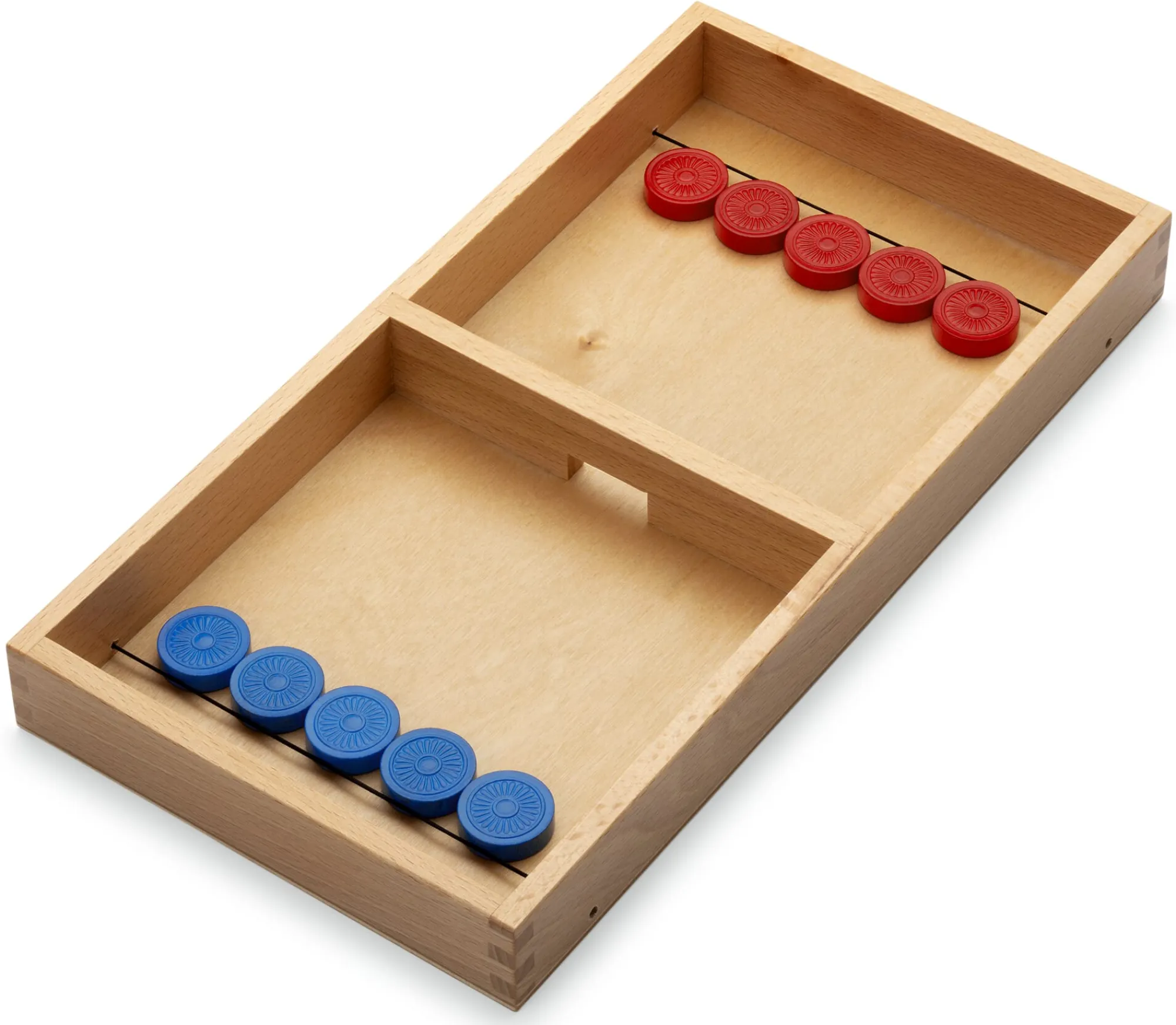 Holzspielzeug|Gesellschaftsspiele * Christof Beck Spielwaren Flitzer-Spiel Buchenholz