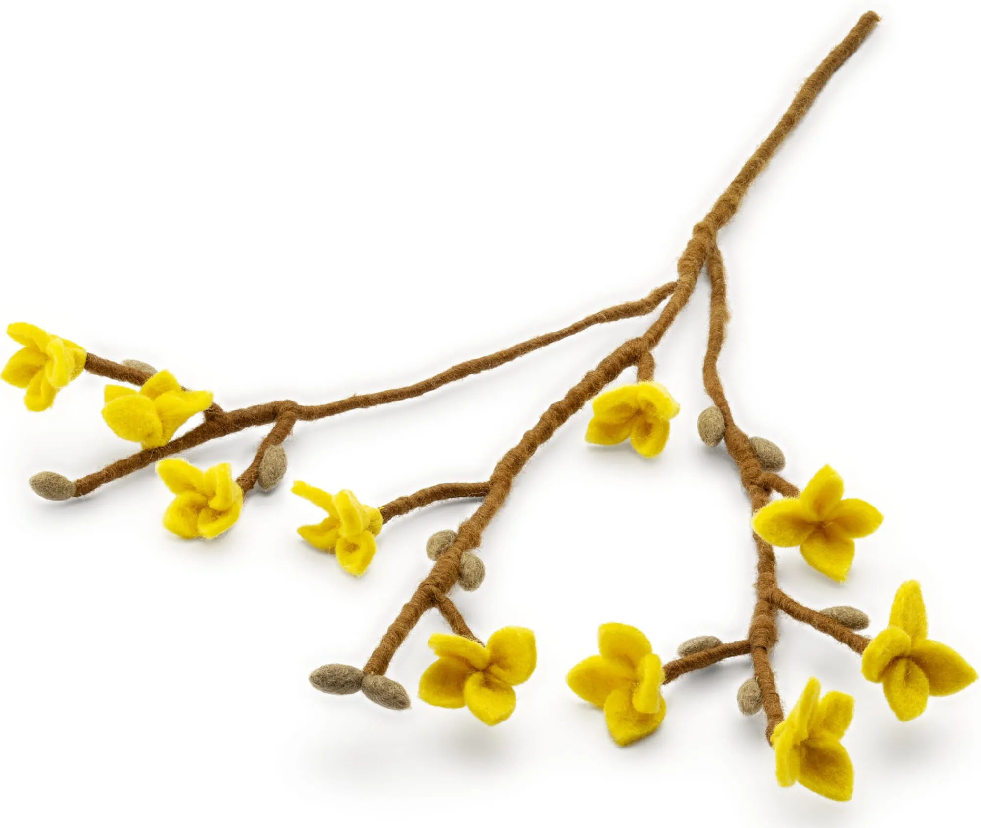 Osterdekoration * Én Gry & Sif Forsythienzweig Filz