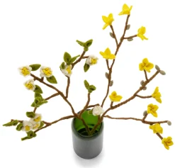 Osterdekoration * Én Gry & Sif Forsythienzweig Filz