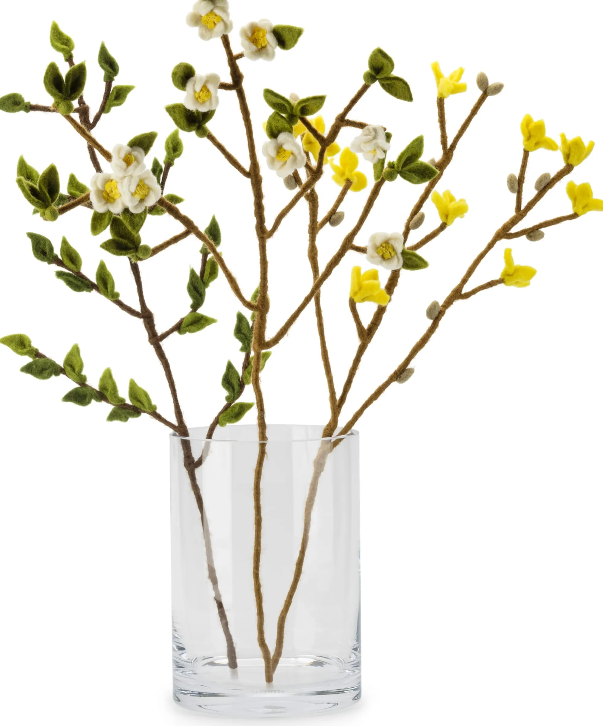 Osterdekoration * Én Gry & Sif Forsythienzweig Filz
