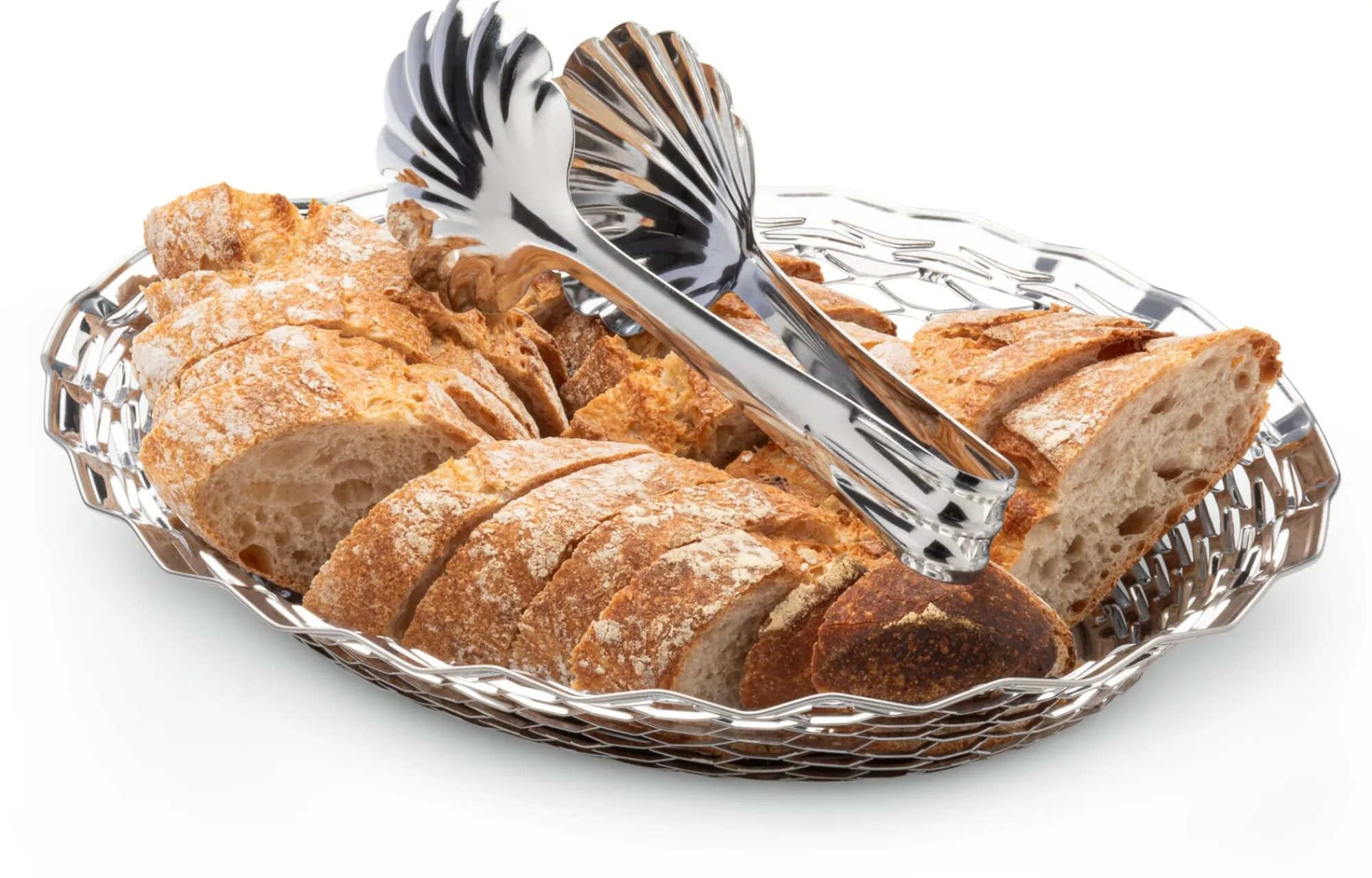 Brotkästen & -Beutel * Roger Orfevre Französischer Brotkorb oval klein