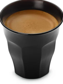 Tassen * Duralex Französisches Kaffeeglas schwarz