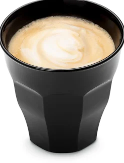 Tassen * Duralex Französisches Kaffeeglas schwarz