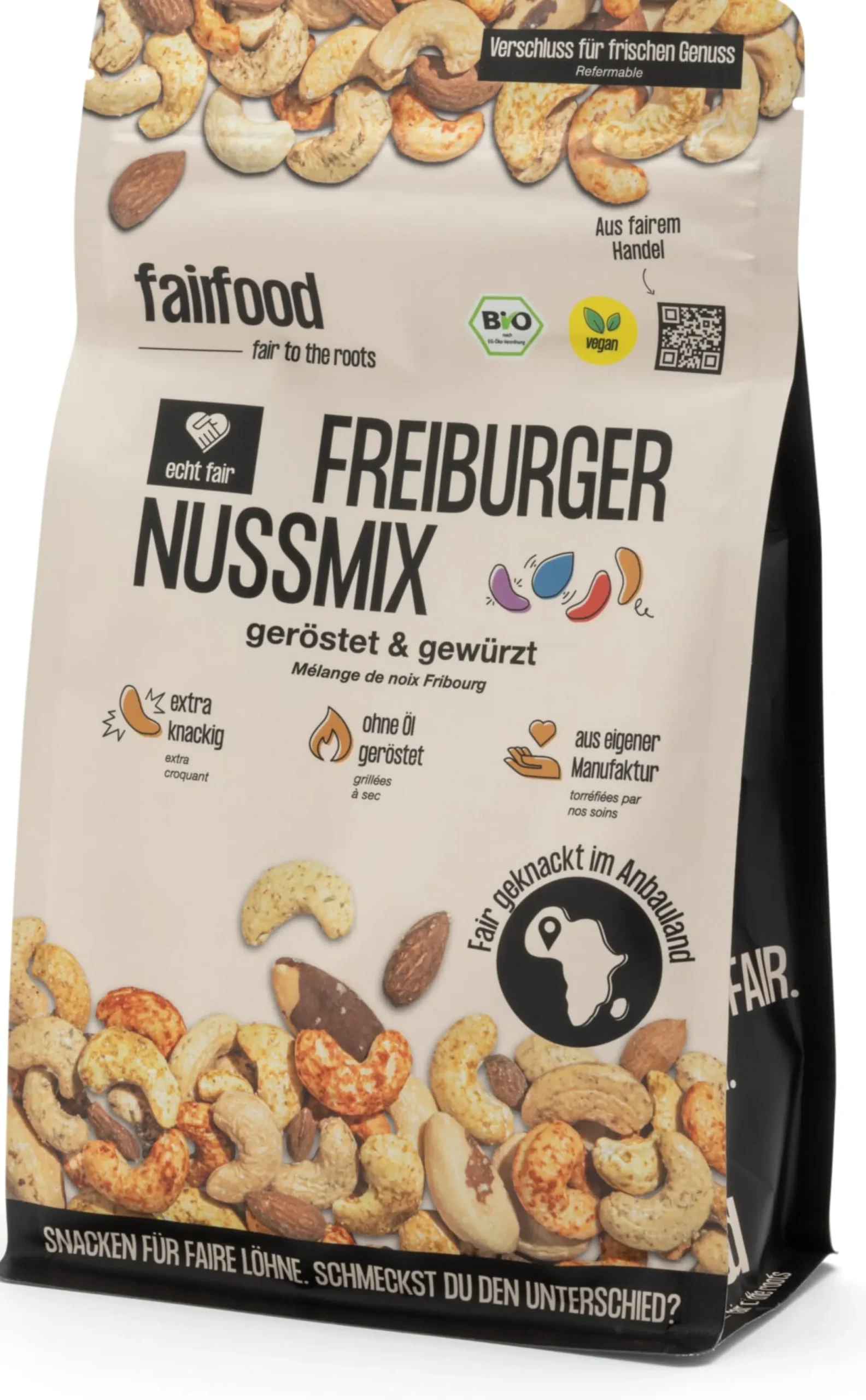 Nüsse * fairfood Freiburg Freiburger Bio-Nussmix