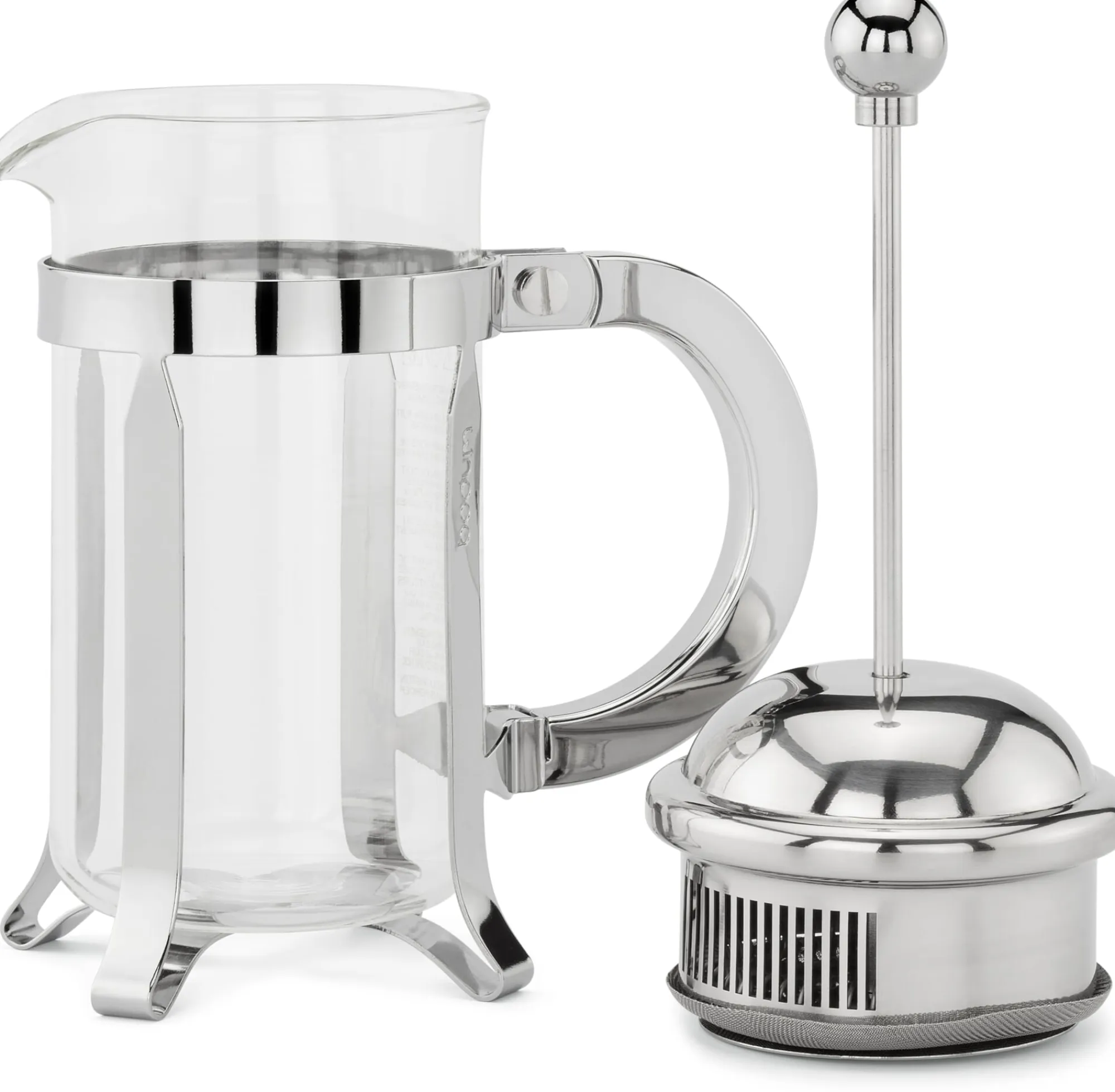 Pressstempelkannen|Kaffeebereiter * BODUM® French Press Chambord Metallgriff