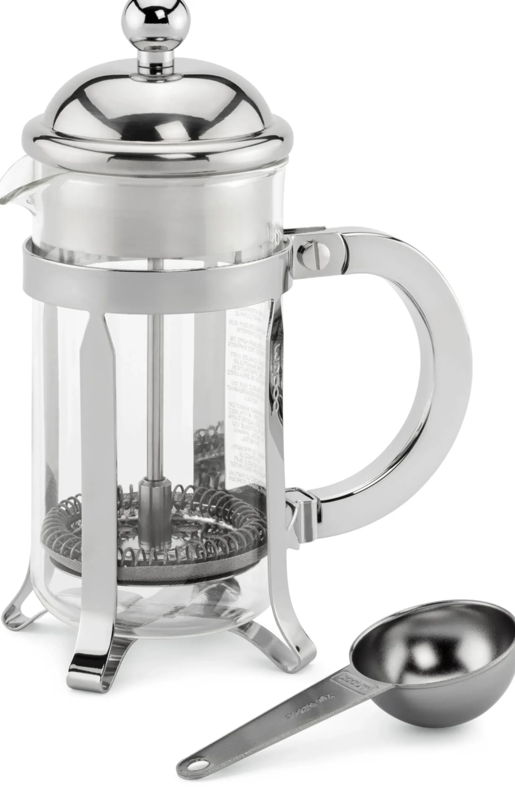 Pressstempelkannen|Kaffeebereiter * BODUM® French Press Chambord Metallgriff