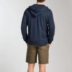 Strickjacken|Jacken * Armor lux Frottee-Kapuzenjacke Herren Blau