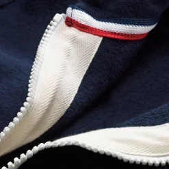 Strickjacken|Jacken * Armor lux Frottee-Kapuzenjacke Herren Blau