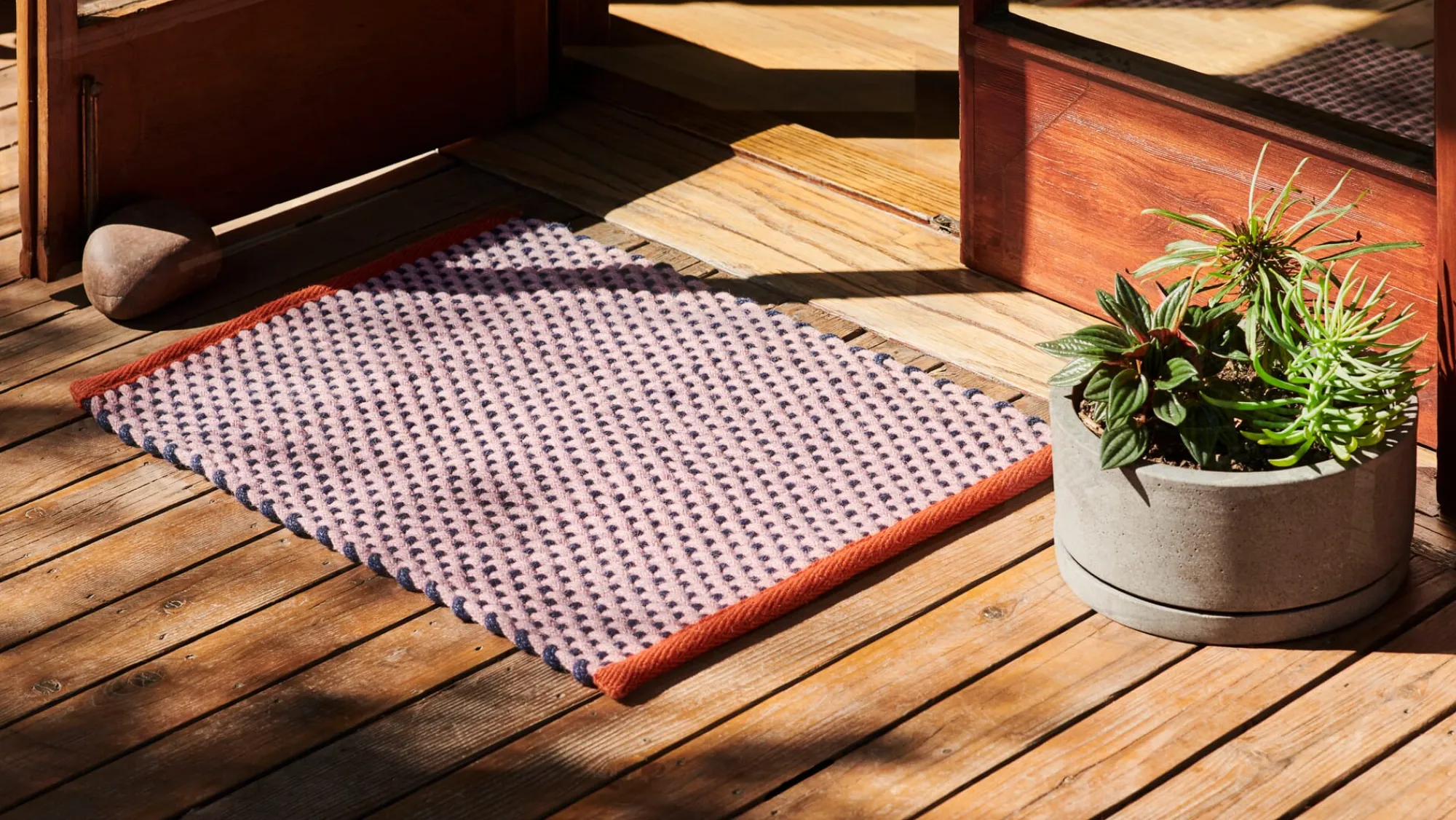 Rund Um Die Haustür * HAY Fußmatte Doormat Pink
