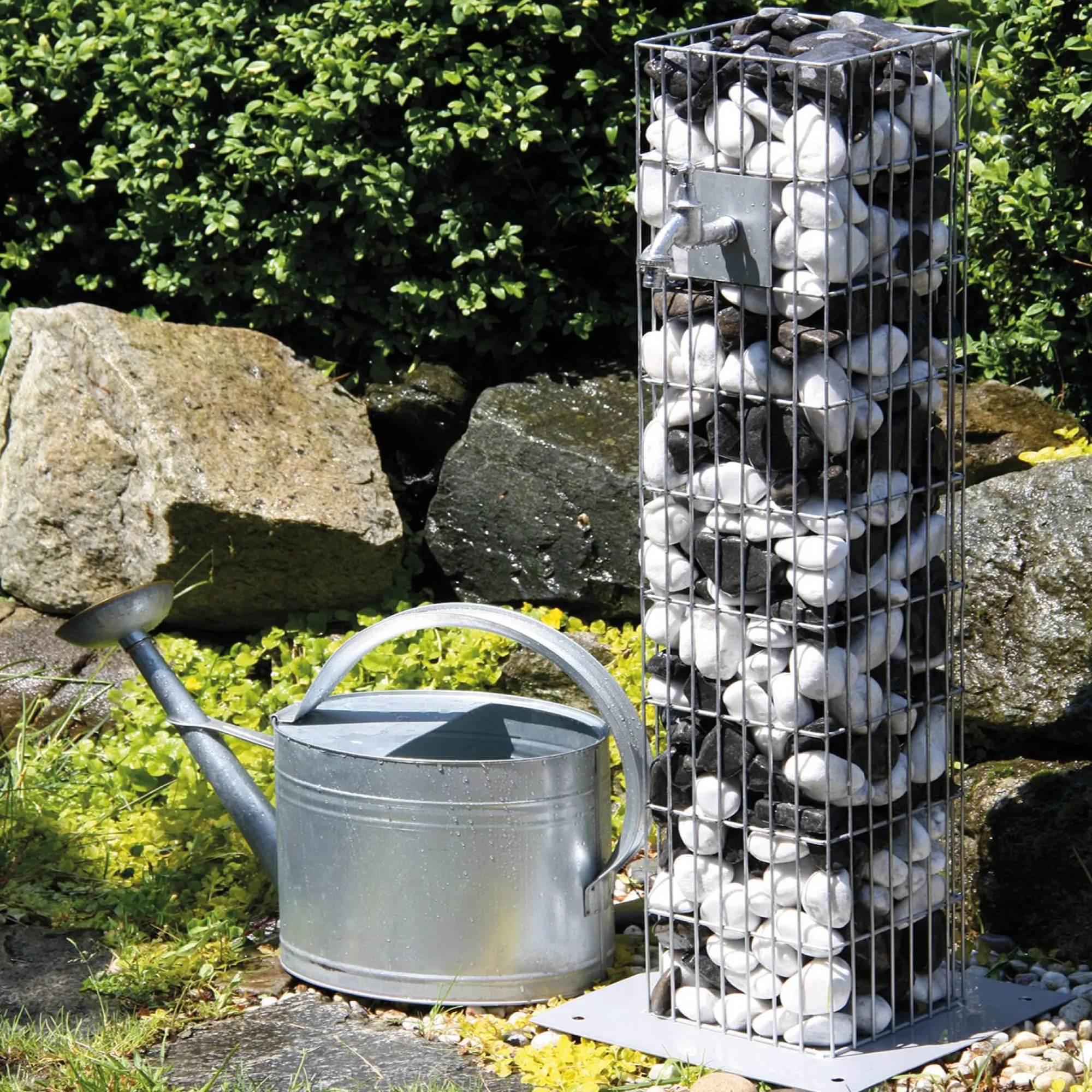 Bewässerung * bellissa Haas Gabionen-Wasserzapfsäule