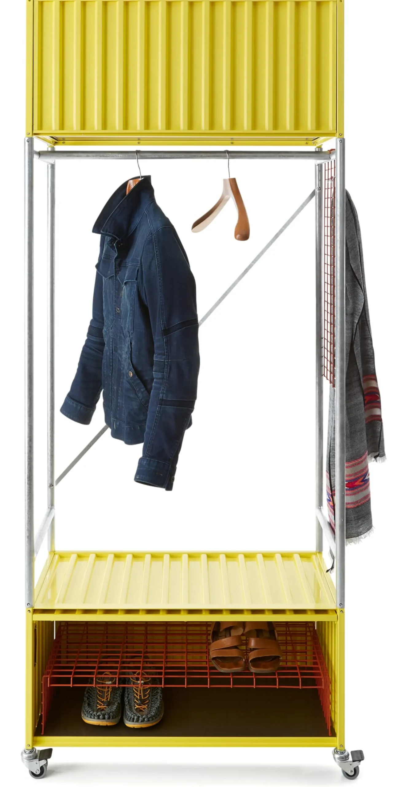 Garderobe & Diele * MAGAZIN Garderobengestell zu Container DS