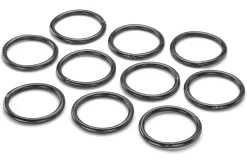 Vorhänge & Gardinen * Manufactum Gardinenringe Stahl geschmiedet