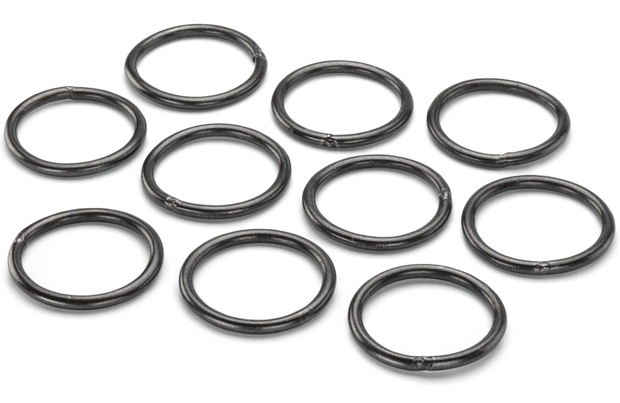 Vorhänge & Gardinen * Manufactum Gardinenringe Stahl geschmiedet