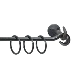 Vorhänge & Gardinen * Manufactum Gardinenringe Stahl geschmiedet