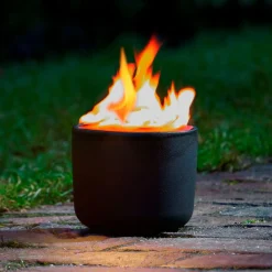 Gartenfackeln|Gartenbeleuchtung * LEDA Gartenfackel Gusseisen