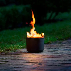 Gartenfackeln|Gartenbeleuchtung * LEDA Gartenfackel Gusseisen