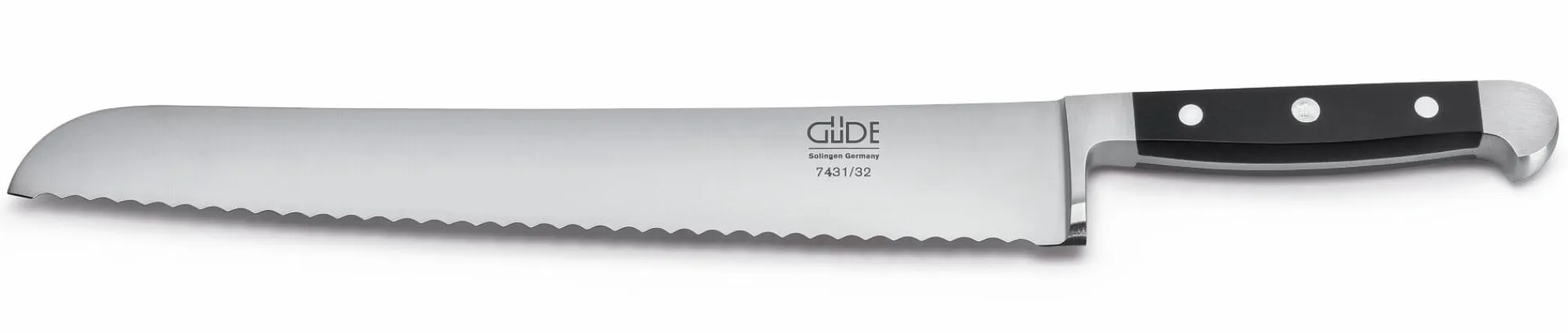 Rostfreie Messer|Brotmesser * Güde großes Brotmesser
