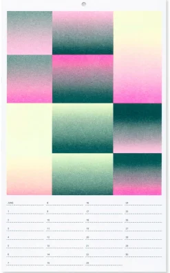 Wandkalender|Zeitplaner & Kalender * Herr & Frau Rio Geburtstagskalender Riso